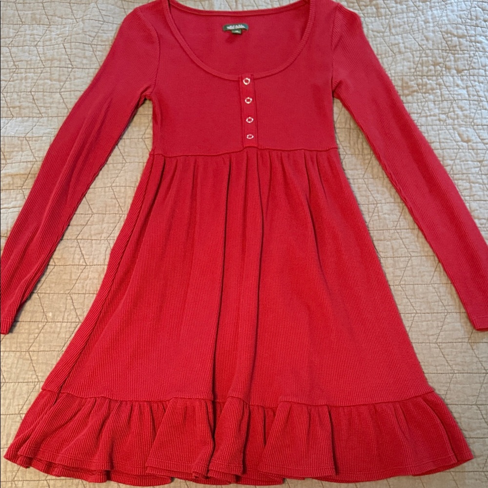 Wild Fable Red Midi Dress